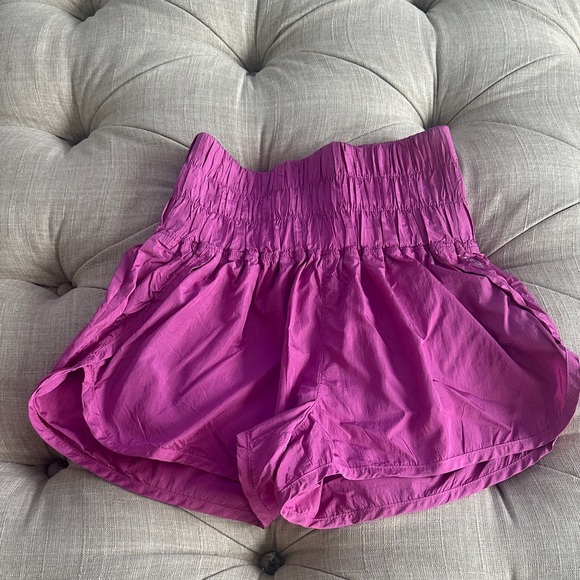 FP Movement by Free People Magenta High-Waisted Shorts - Picture 2 of 7
